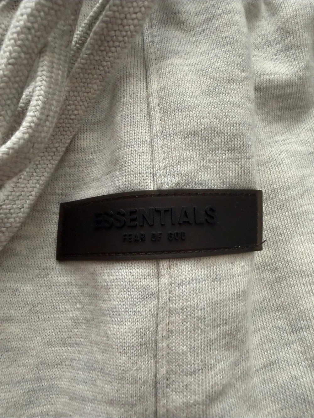 Fear Of God Essentials Light Oatmeal Shorts